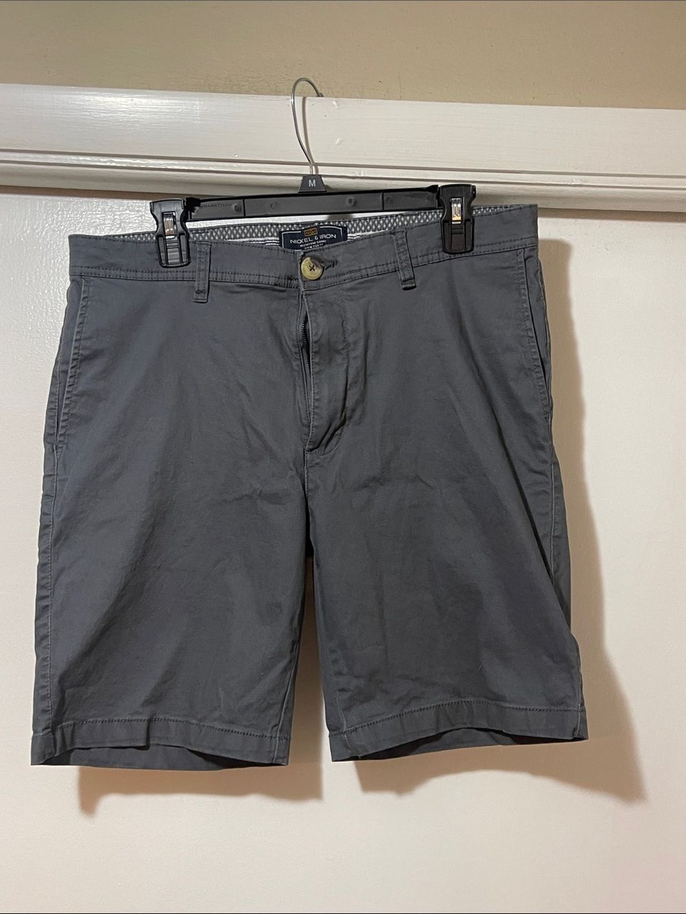 Nickel & Iron gray shorts size 34